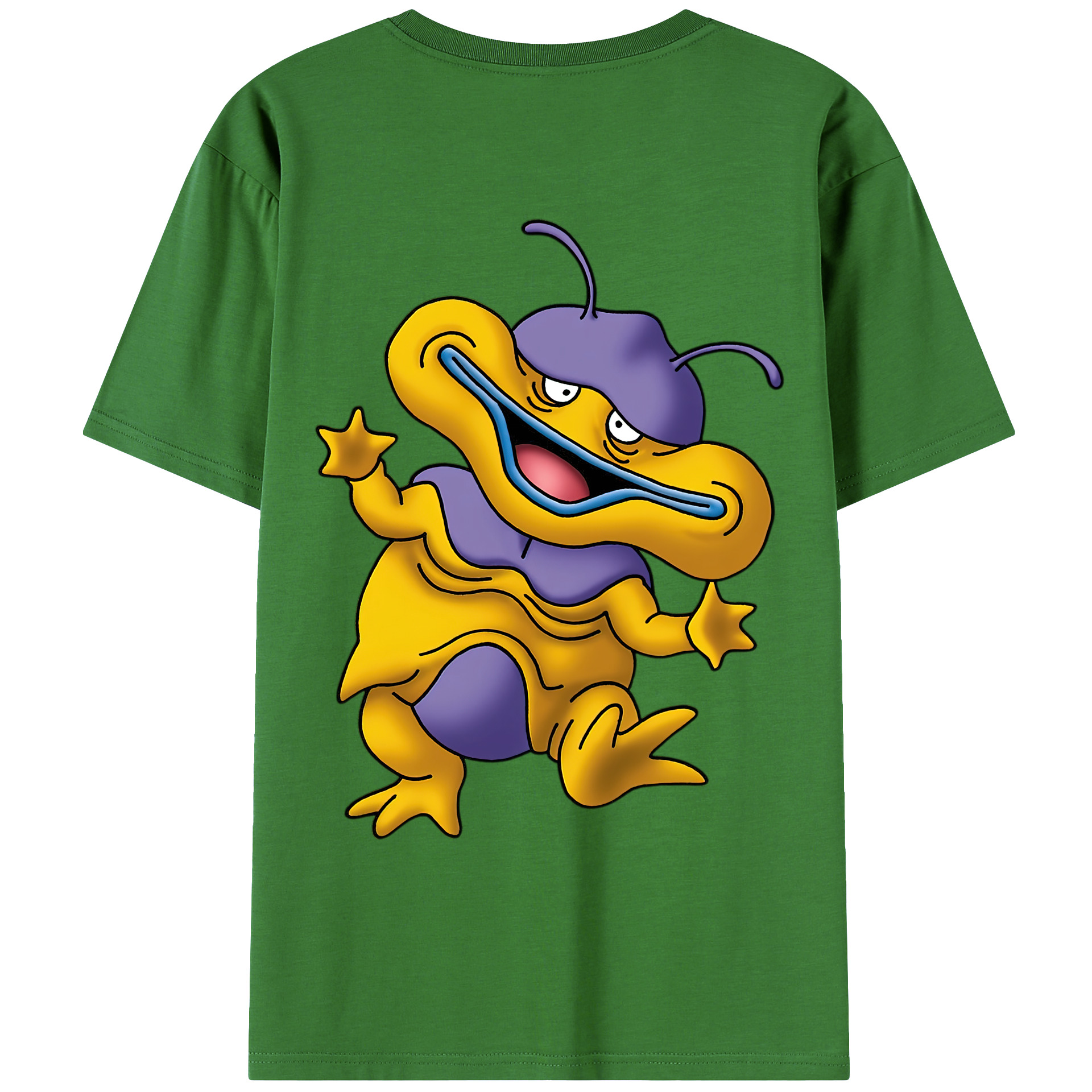 （画像用） ドラゴンクエスト Doragon Kuesuto Dragon Quest レディース半袖Tシャツ(バックプリント)